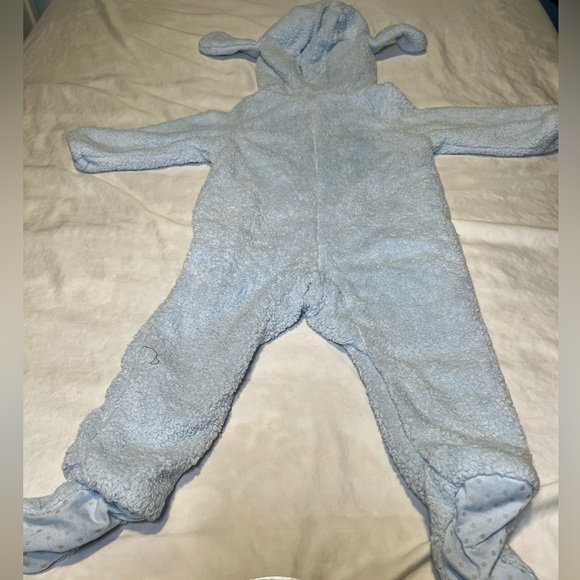 Gymboree bear baby boy sherpa winter onesie - Picture 2 of 4